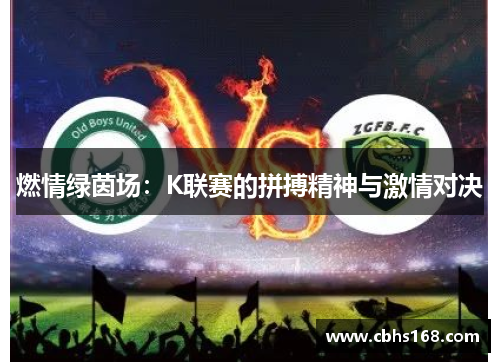 燃情绿茵场：K联赛的拼搏精神与激情对决